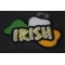 Irish Shamrock Patch | Embroidered Patches Irish Patch diagonal view